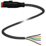 DT6S-G-BK10M-PUR/1,5 - Sensor-Actuator Cables