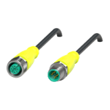 V1-G-S-BK0,5M-PUR-A-V1-G - Sensor-Actuator Cables