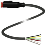 DT6S-G-BK1,5M-PVC-U2 - Sensor-Actuator Cables