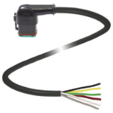 DT6S-W-BK1,5M-PVC-U2 - Sensor-Actuator Cables