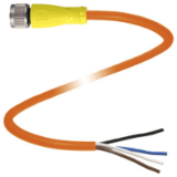 V1-G-S-OR2M-PUR-A - Sensor-Actuator Cables